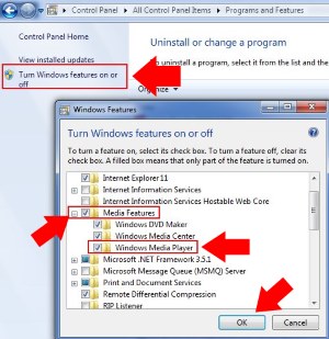 رفع مشکل مدیا پلیر ویندوز