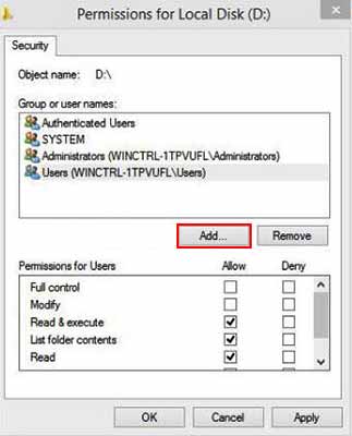 حل مشکل عدم دسترسی به فایل های شیر شده در ویندوز 7