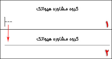 حذف خط افقی حاصل از اینتر زدن در ورد