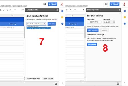 آموزش زمان بندی ایمیل در جیمیل