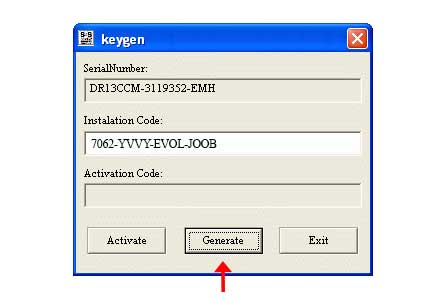 استفاده از keygen کرک با keygen