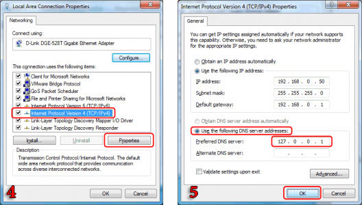 تنظیم dns تنظیم dns