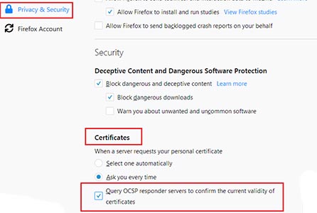 روش های رفع ارور certificate روش های رفع ارور certificate