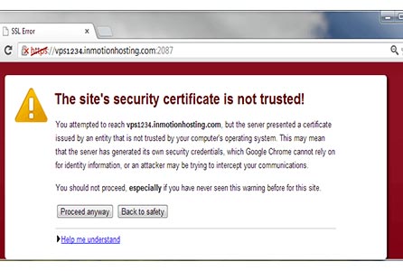 علت ارور certificate علت ارور certificate