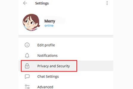 روش حذف اکانت تلگرام طلایی