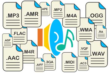 معرفی فرمت های صوتی