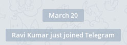 رفع مشکل ارسال نشدن پیام جوین در تلگرام