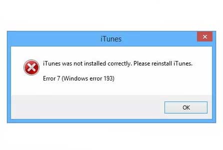 علت نصب نشدن آیتونز در ویندوز