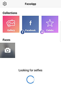 اپلیکیشن faceapp