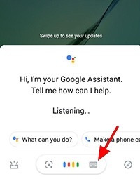 فعال کردن Google Assistant